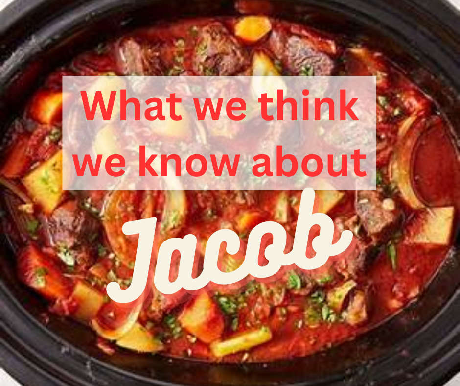 What We Think We Know About Jacob